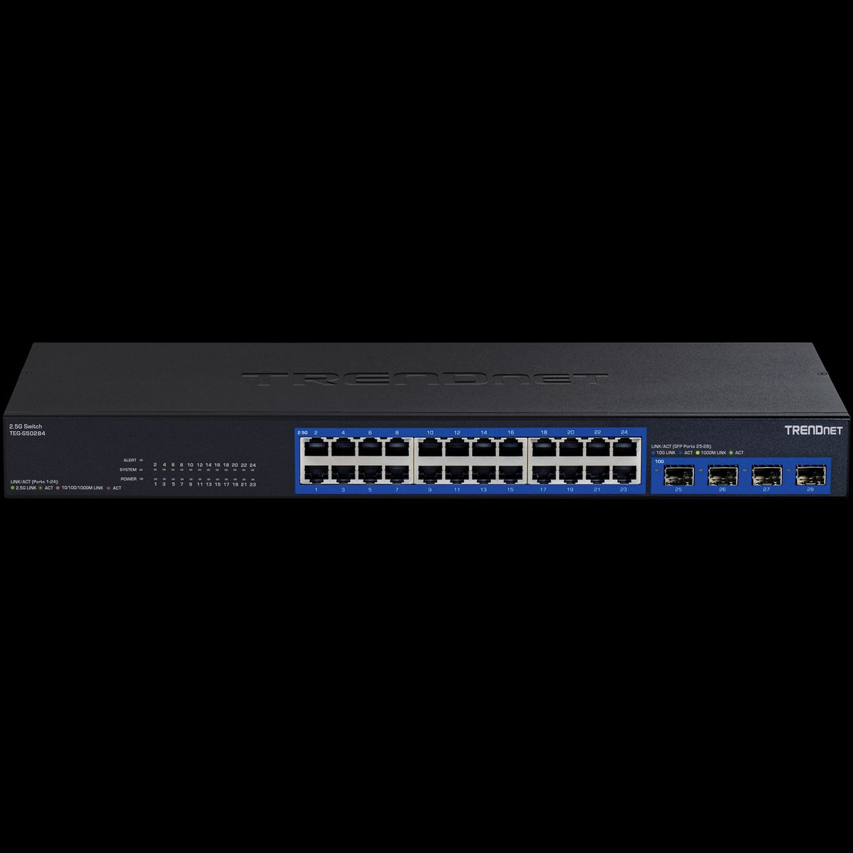 TRENDnet TEG-S50284 28-Port 2.5G Switch with 10G SFP+ Ports