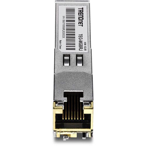 TRENDnet TEG-MGBRJ 1000BASE-T RJ-45 Copper SFP Module