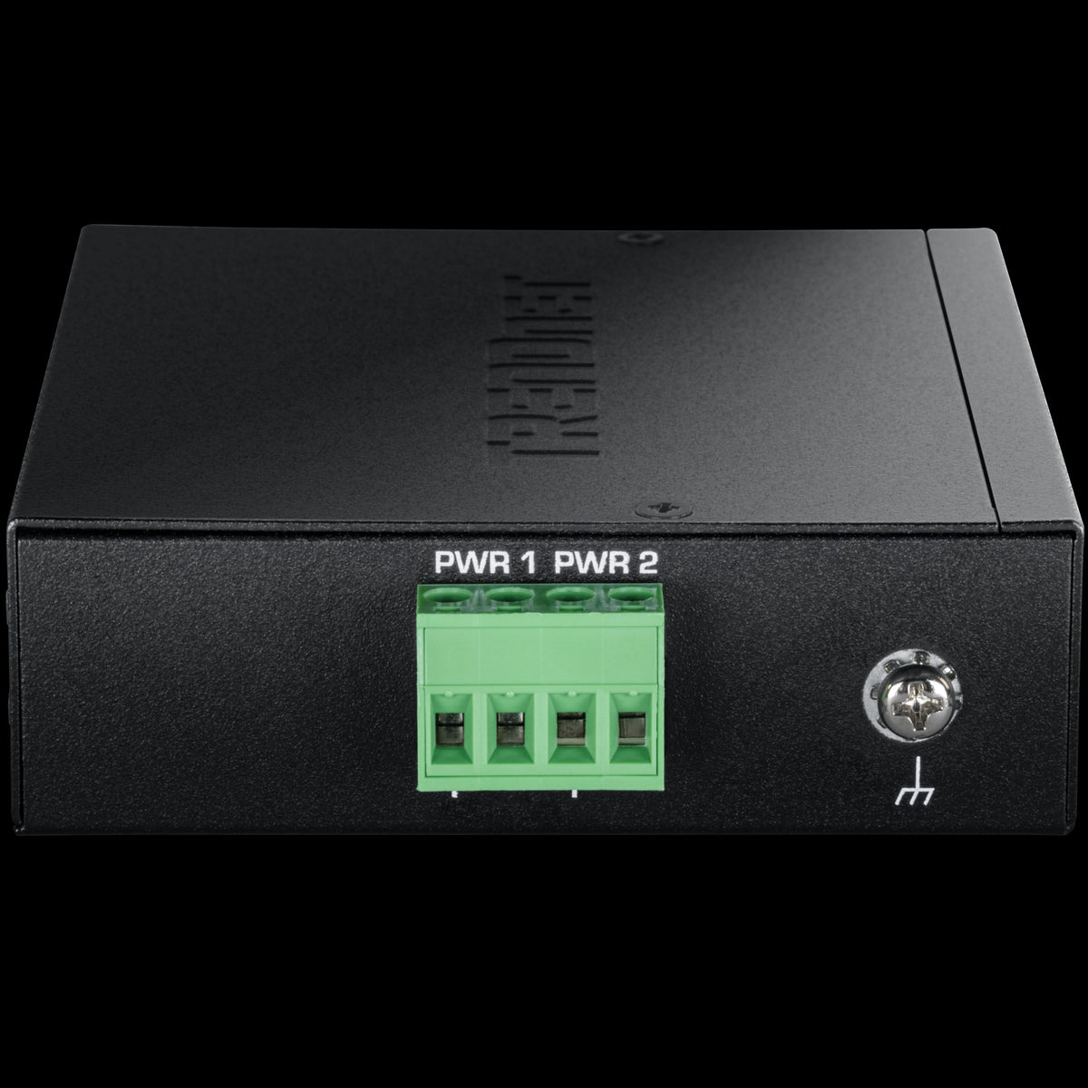 TRENDnet TI-PGLC50 5-Port Industrial Gigabit PoE+ DIN-Rail Mini Switch, 90W, IP30