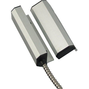 CQR GP001 Heavy Duty Double Pole Angled Magnetic Contact, Pre-Resistored, Operating Gap 45mm, Grade 2, Aluminium