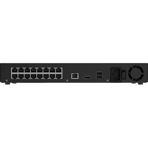 Ajax 160679.122.BL1 Superior NVR H2DAI16PAC, 16-Channel, Plug Type G