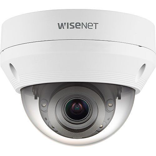 Hanwha QNV-7082R Q Series, 4MP IP Dome Camera, 3.2-10mm Motorized Varifocal Lens, IR 30M, IP66, White