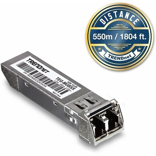 TRENDnet TEG-MGBSX SFP Multi-Mode LC Module, 550m