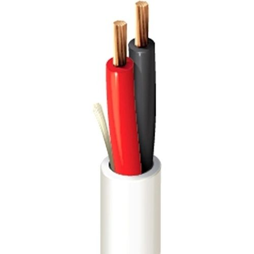 Belden 6100UE 009Z1000 12/2  Security and Commercial Audio Cable, Plenum, Flamarrest Jacket, CL2P, 305m (1000') Reel, White