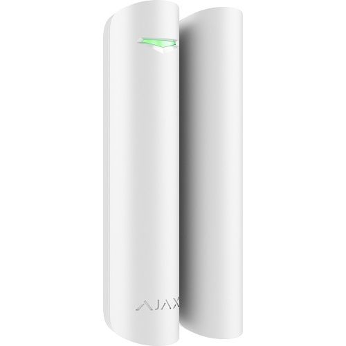 Ajax 133198.21.WH1 Superior DoorProtect Plus Jeweller Wireless Reed-Switch Opening Detector with Shock and Tilt Sensors, White, (Replaces 67735.21.WH1)
