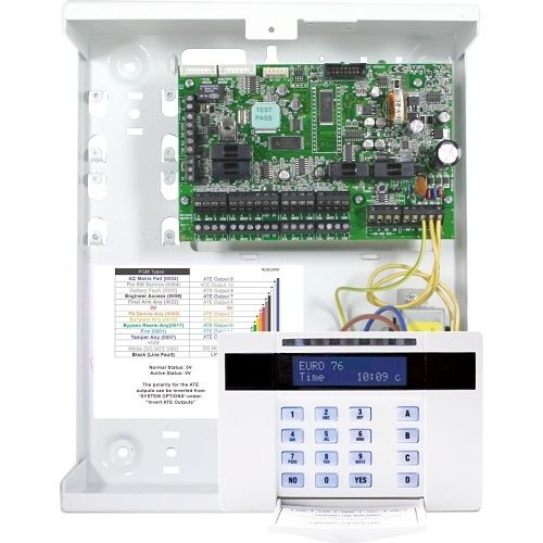 Pyronix 361301921 Euro 76 Small Panel Keypad, No Modem