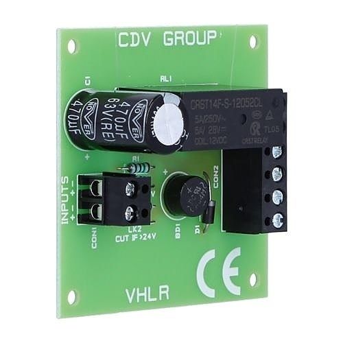 CDVI VHLR Relay 12-28vac/Dc 2 Pole C/O Relay