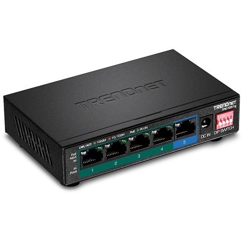 TRENDnet TPE-TG51g 5-Port Gigabit PoE+ Switch
