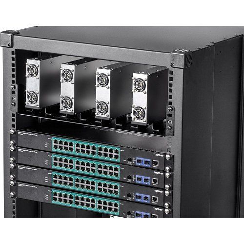 TRENDnet TI-R4U 19” Rackmount Industrial Power Supply Vertical Chassis