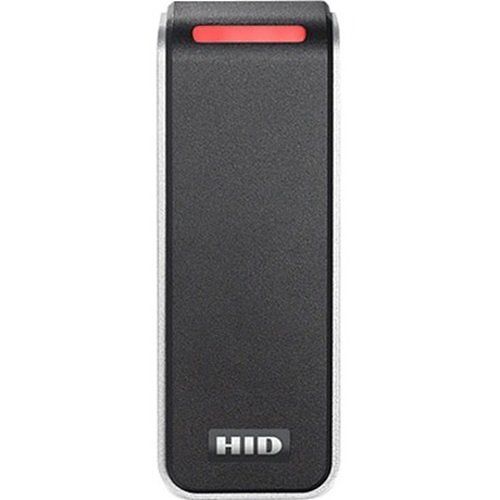 HID 20NKS-00-000000 Signo 20 Mullion Reader, 13.56mHz and 125kHz, OSDP, Wiegand, Pigtail, Mobile Ready, Black/Silver (Replaces R15, RP10), (Replaces 900PTNNEK00000, 6145C, RP10, 6100C, 6120)