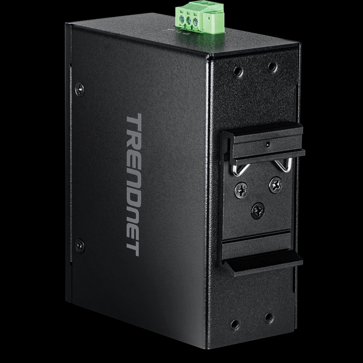 TRENDnet TI-PGLC80 8-Port Industrial Gigabit PoE+ DIN-Rail Mini Switch, 200W, IP30