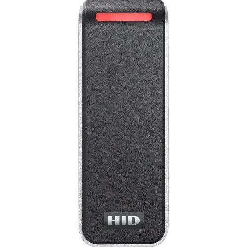 HID 20TKS-02-000000 Signo 20 Mullion Reader, 13.56MHz Profile, OSDP/Wiegand, Terminal, Mobile Ready, Black/Silver (Replaces R15, RP10)