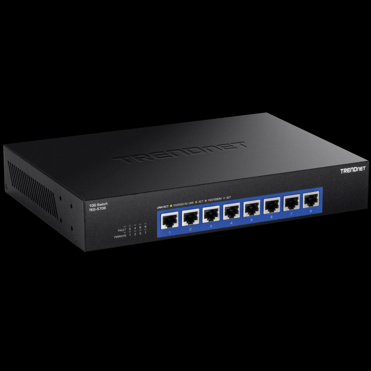 TRENDnet TEG-S708 8-Port 10G Unmanaged Switch