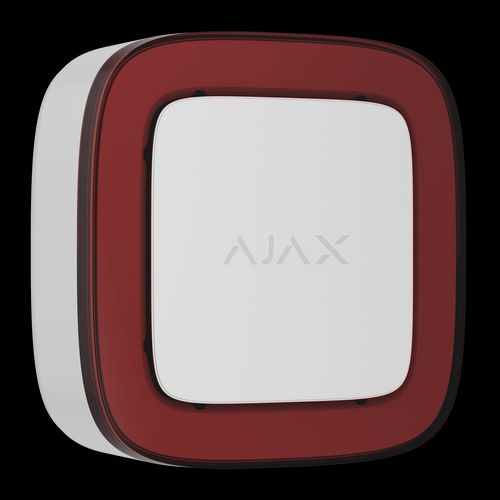 Ajax 155911.378.WH1 EN54 Indicator Visual Fire Alarm Device (VAD), Wireless Addressable, White