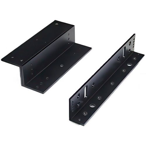 STP STEALTH300ZL Stealth Series Adjustable Z and L Bracket for Slim Maglock, Fire-Rated, Black