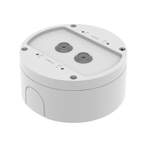 Hanwha SBV-140WW Back Box for QNV-C8083R / C9083R, Aluminum, White