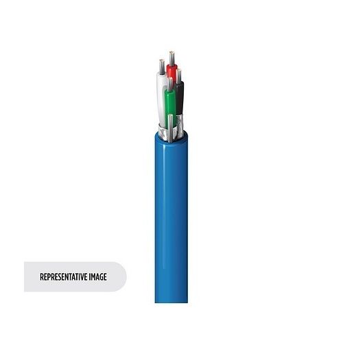 Belden 1325A 0091000 22/2 Indoor Shielded TC Plenum Security and Audio Cable, CMP, 1000' Reel, White