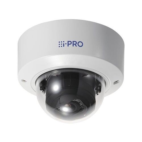 i-PRO WV-S22500-V3L S-Series 5MP Vandal Resistant Indoor Dome IP Camera, 2.9-9mm Varifocal Lens, 3.1x Motorized Zoom, Intelligent Auto