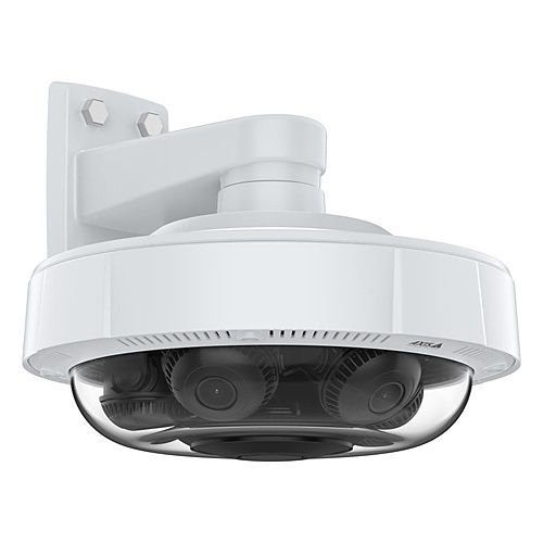 AXIS P3738-PLE 4x4K Multidirectional Panoramic IP Camera, 3.2-8.1mm Lens, White