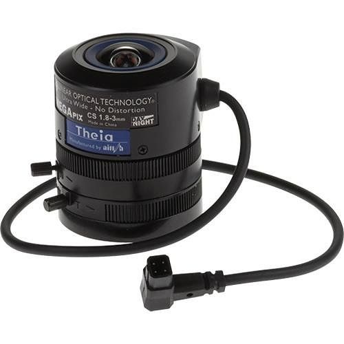 AXIS 5503-161 Theia Linear Optical Technology Varifocal Ultra-Wide Field of View, 1.8-3mm Lens, White