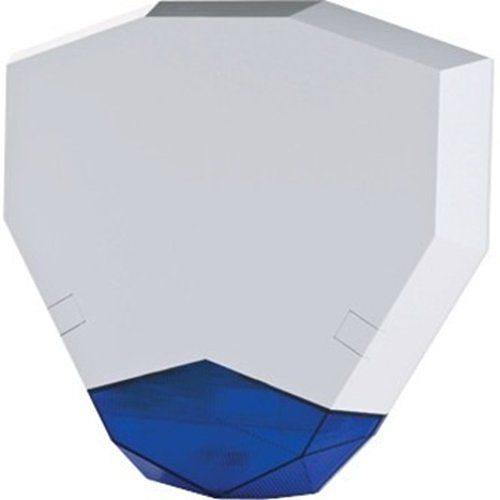 JCI PowerG SR-740 PG2 PowerG HEX Two-Way Wireless Outdoor Siren, Blue