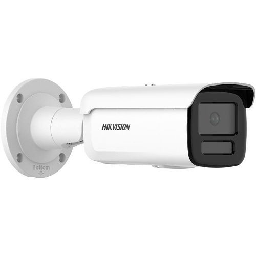 Hikvision DS-2CD2T66G2H-2I(2.8mm) Pro Series 6MP Powered by Darkfighter Fixed Bullet IP Camera, 2.8mm Lens, White