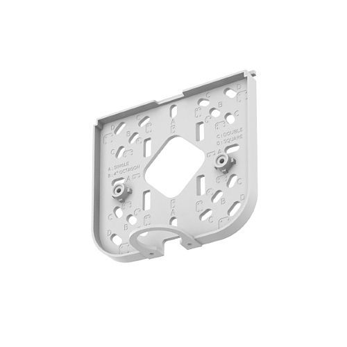 Hanwha SBP-125WMW1 Wall Mount, Alluminium, White
