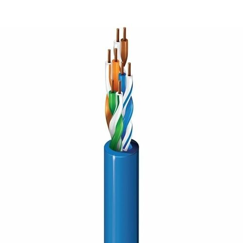 Belden 1583ENH.01U305 Cat5e 24/4 Pair Cable, Unshielded, Halogen Free, 305m Unreel, Blue