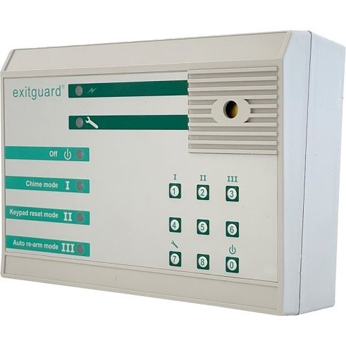 Hoyles EX204 Exitguard Series Door Alarm with Integral Keypad Control, Battery Powered