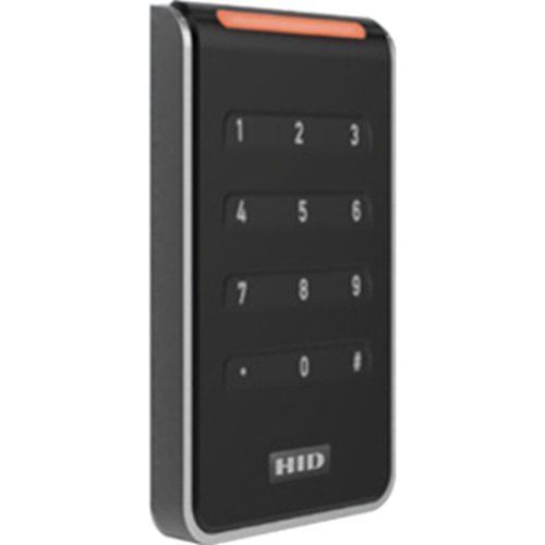 HID 40k Signo 40K Wall Mount Keypad Reader, Terminal Strip Connection, Black/Silver (Replaces RK40, RPK40)