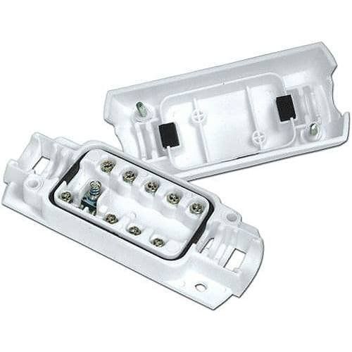 Elmdene EN3-JB9-HD Mounting Junction Box, Heavy Duty, White, 7 Terminals