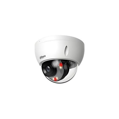Dahua DH-IPC-HDBW2449EP-S-IL-0280B 4MP Smart Dual Light Fixed-Focal Dome WizSense IP Camera, 2.8mm Lens, White, (Replaces DH-IPC-HDBW2531EP-S-0280B-S2)