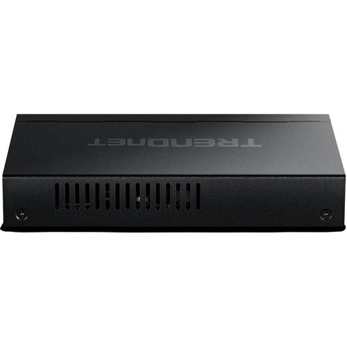 TRENDnet TPE-B541 5-Port Gigabit PoE++ Powered Managed Switch with PoE Passthrough, (1) Gigabit PoE++ Input Port, (4) Gigabit PoE+ Output Ports, Wall-Mountable Metal Housing