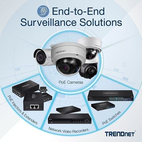 TRENDnet TPE-TG80G 8-Port Gigabit PoE+ Switch, 123W, (Replaces TPE-TG80G)