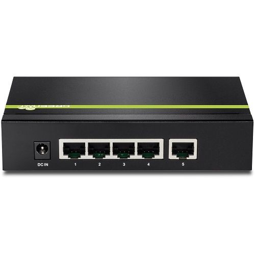 TRENDnet TPE-S50 6-Port Fast Ethernet PoE+ Switch, 60W, (Replaces TPE-S50)