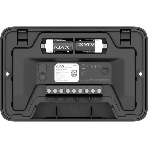Ajax 124591.280.BL1 I/O Module Jeweller, EN54, 2x2, Black