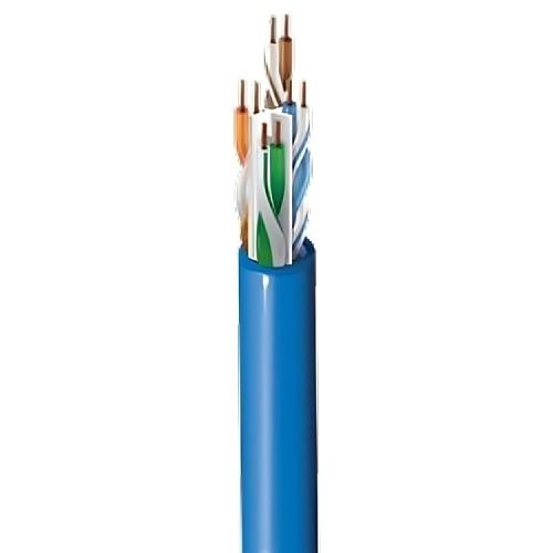 Belden 7965GLZ.00A305 CAT6 24/4 Solid BC Cable, 305m, Blue