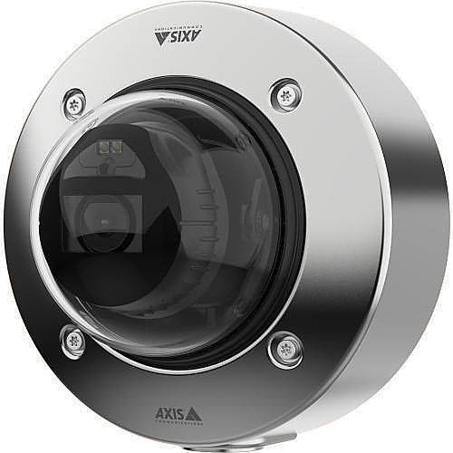 AXIS P3268-SLVE 8MP 4K Dome Camera, 4.3-8.6mm Varifocal Lens, IK11, Stainless Steel