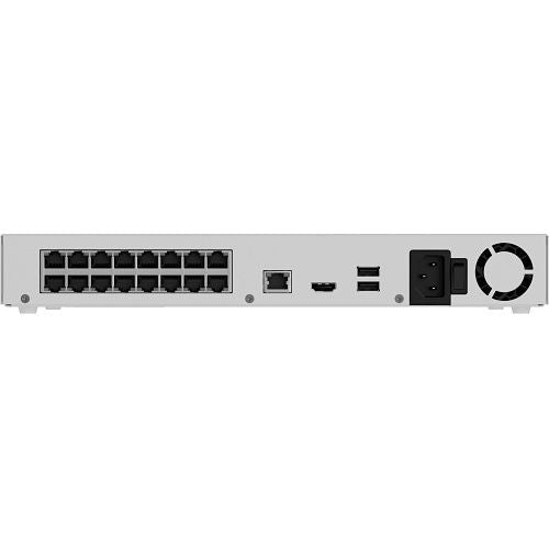 Ajax 160684.122.WH1 NVR H2D16PAC, 16-Channel, 8EU, Plug Type G