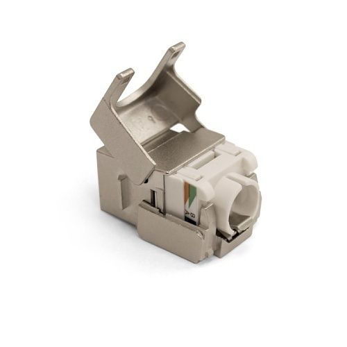 Connectix 008-010-010-10 CAT6A FTP Compact Tool-less Keystone Module