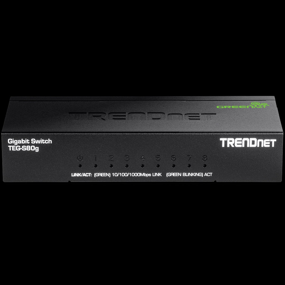 TRENDnet TEG-S80G 8-Port Gigabit GREENnet Mini Switch