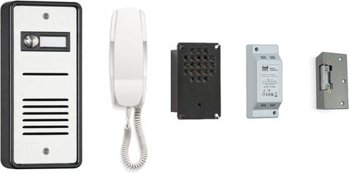Bell System 901N 900 Series, 1-Way Audio Door Entry Kit with Lock Release