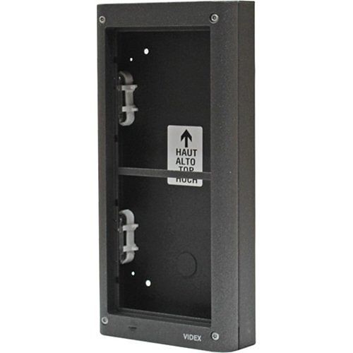 Videx 4882 4000 Series 2 Module Surface Housing, Gun Metal Grey Finish