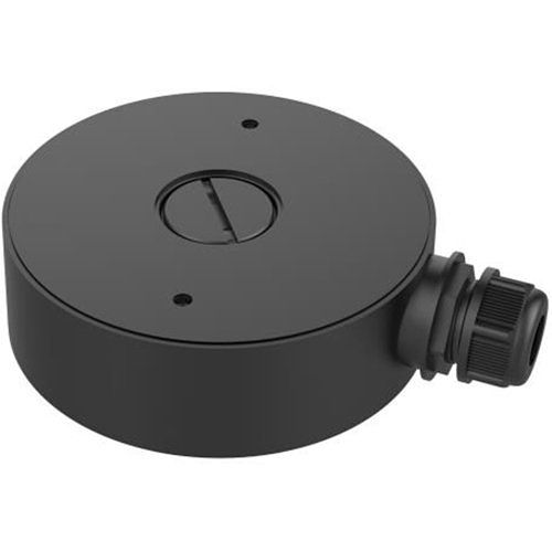 Hikvision DS-1280ZJ-DM46 Junction Box for Dome Cameras, Indoor and Outdoor, Load Capacity 4.5kg, Black