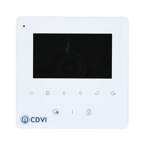 CDVI CDV43 2EASY 2-Wire 4.3" Internal monitor, White