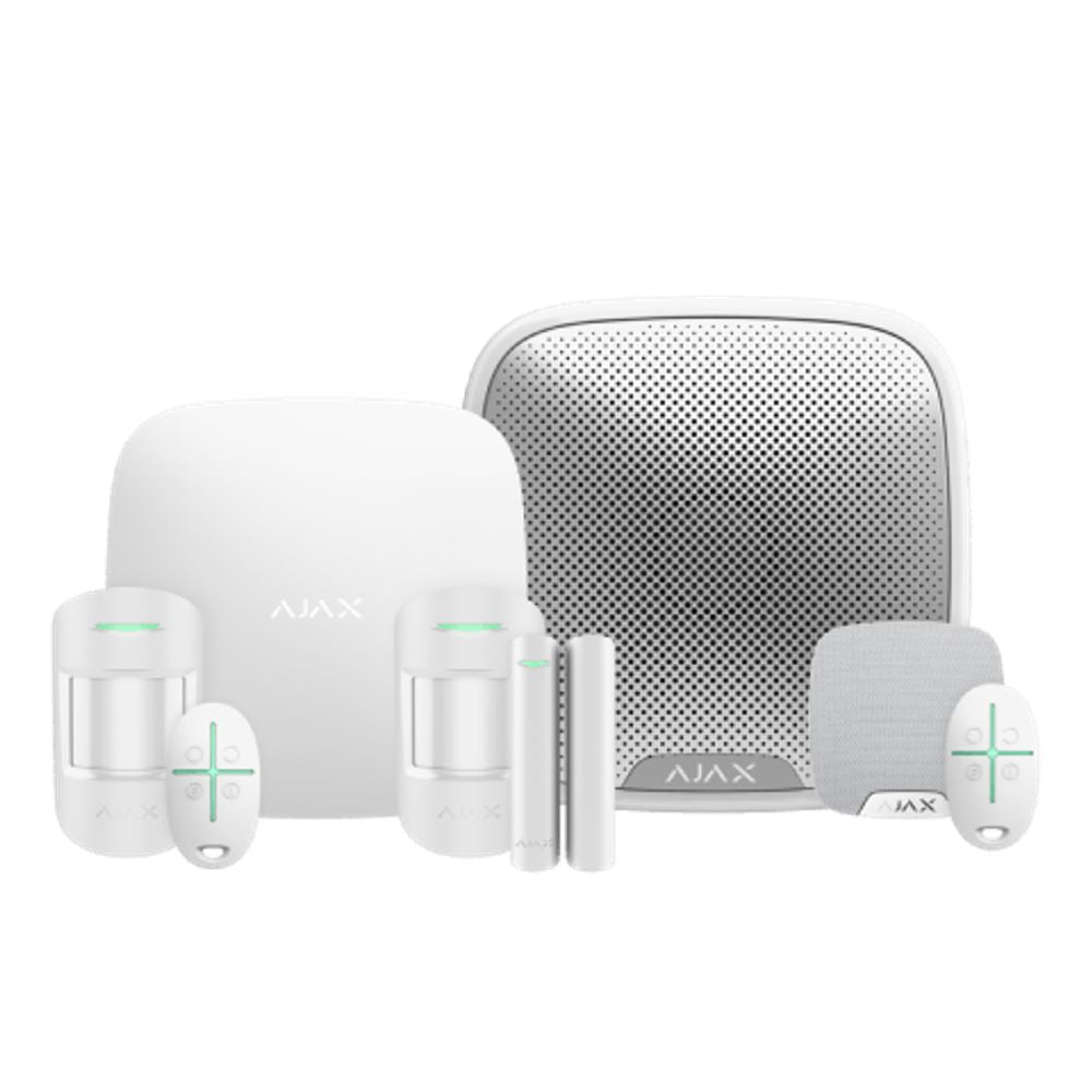 Ajax 90765.243.WH1.V2 Kit 2 Wireless Superior with Hub2 4G, White