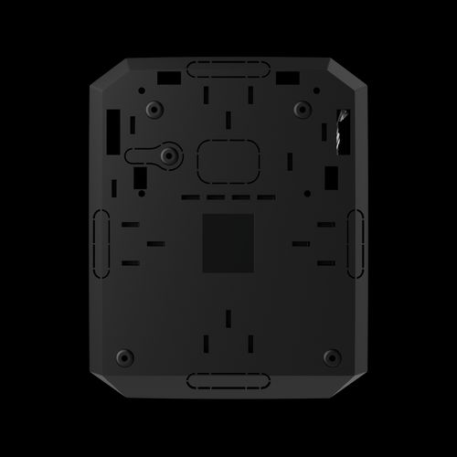 Ajax 149623.263.BL1 Hub BP Jeweller Wireless Battery-Powered Control Panel, Dual SIM, Matte Black, (Replaces 93602.263.BL1)