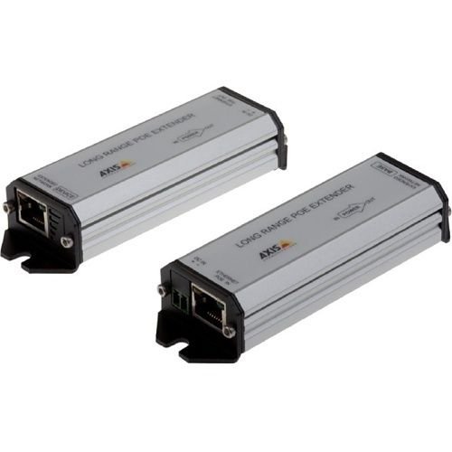 AXIS 01857-001 Long-Range PoE Extender Kit, 1000m