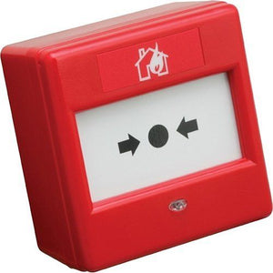 Eaton 4990047FULL-0420X Fulleon CX Call Point with LED Indicator, Weatherproof, Red