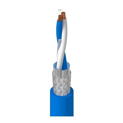 Belden 74031NH-C500 22AWG DataTuff Ind Cable, SPE 40mGb, SO SF/UTP, LSZH, 500m Reel, Light Blue
